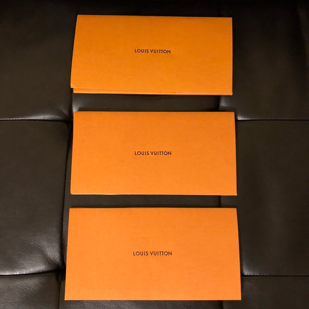 Authentic Louis Vuitton Receipt Holders